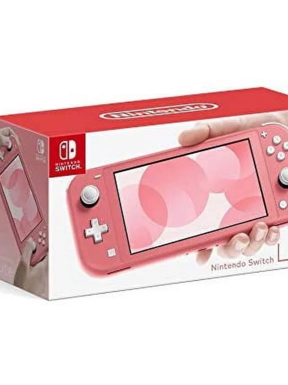 Nintendo Switch Lite Coral Pink PLUS Animal Crossing New Horizons